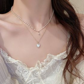 Women's Fashion Temperament Long Pearl Pendant Necklace (Style: 26Style)