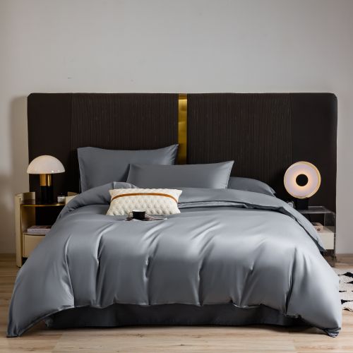 Comfortable high-grade soft cotton bedding, four-piece set, bed sheet * 1, duvet cover * 1, pillowcase * 2